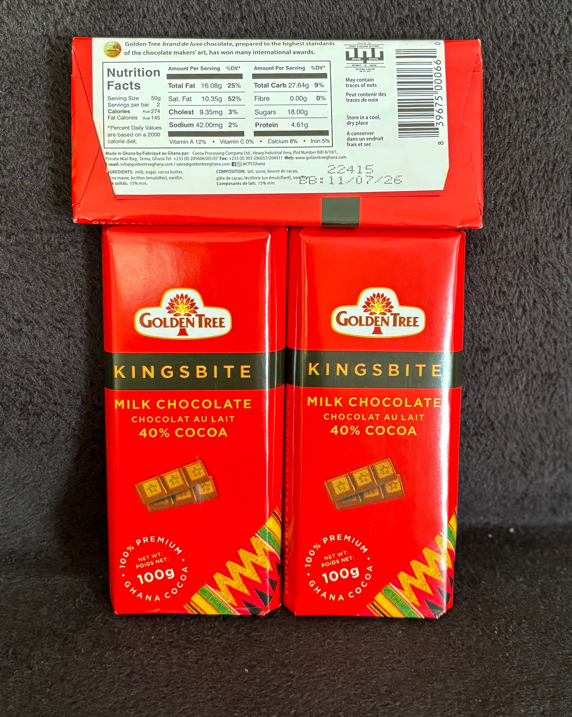 Golden Tree Kingsbite Milk Chocolate (100g)