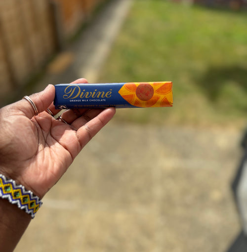 Divine Orange Milk Chocolate Bar – 35g