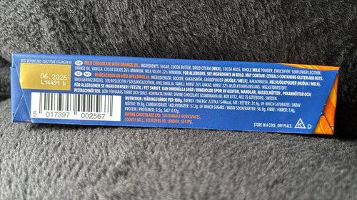 Divine Orange Milk Chocolate Bar – 35g