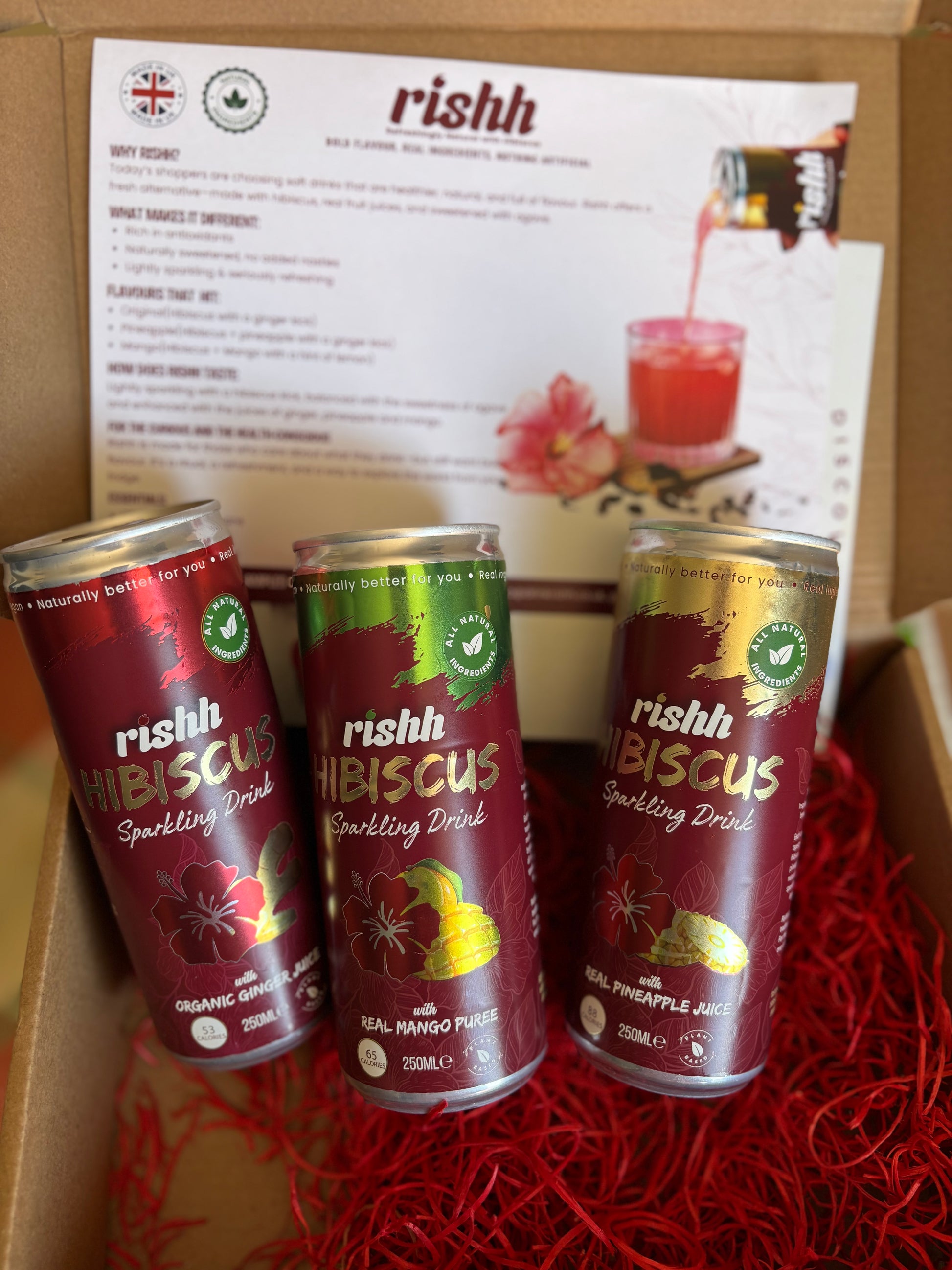 Rishh - Original with Organic Ginger Juice (250ml)