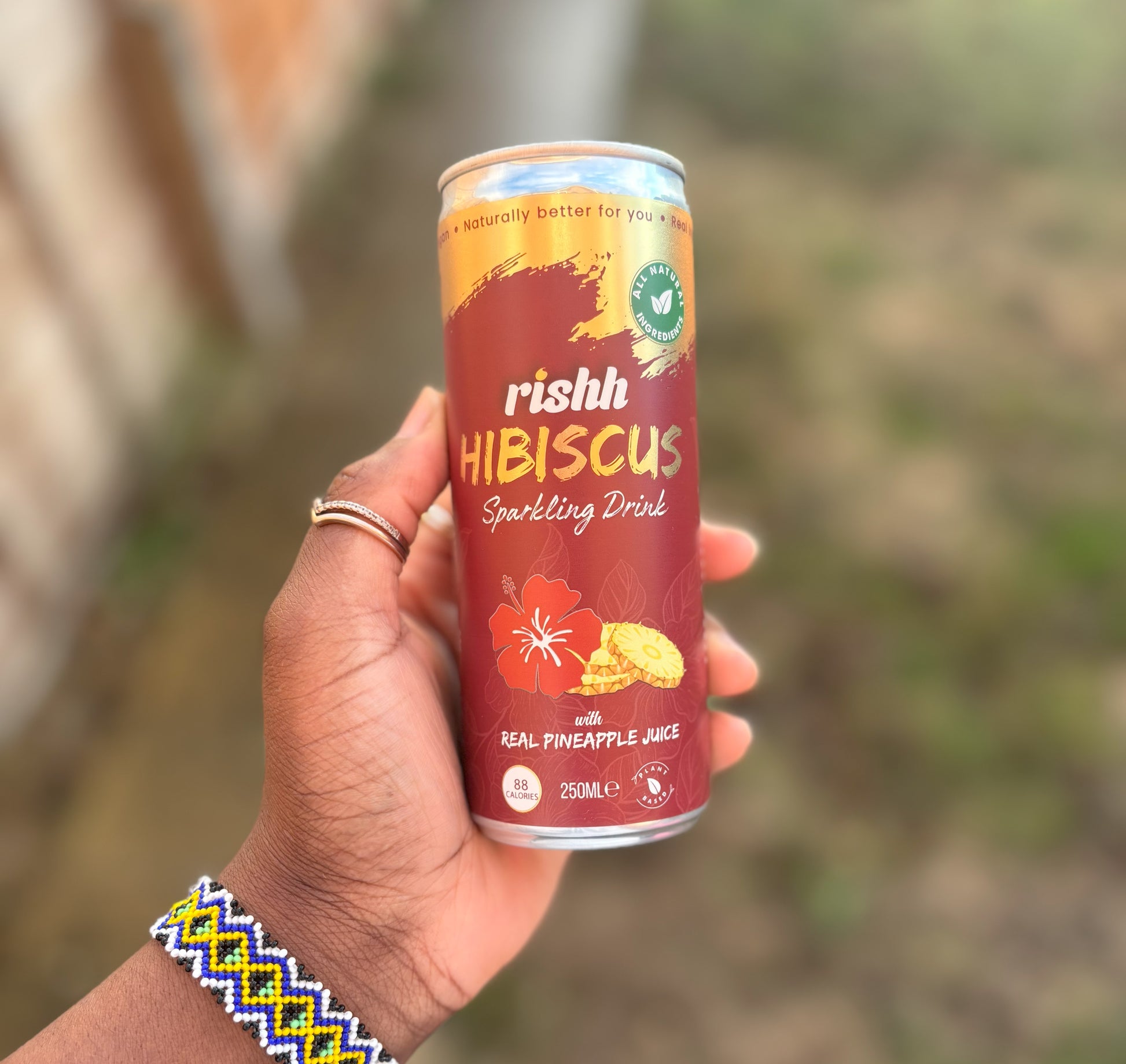 Rishh - Pineapple & Ginger (250ml)